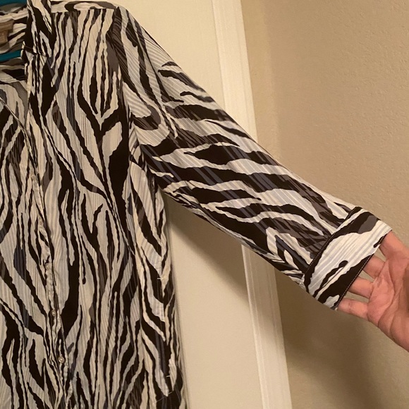 CHICOS BLOUSE LONG SLEEVE - Picture 2 of 10